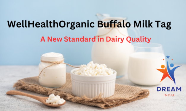 WellHealthOrganic Buffalo Milk Tag-Standard in Dairy Quality