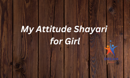 My Attitude Shayari for Girl – The Power of Words