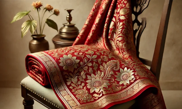 The Timeless Elegance of the Red Banarasi Saree